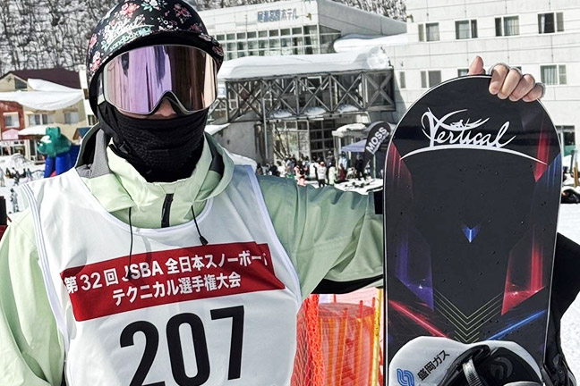OJK所属 スノーボーダー 三沢 新司